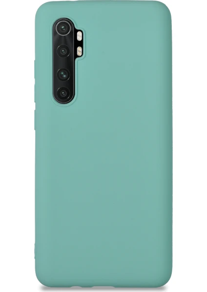 Caseart Xiaomi Redmi Note 10 Lite Kılıf Kamera Korumalı Premier Silikon Kapak - Turkuaz