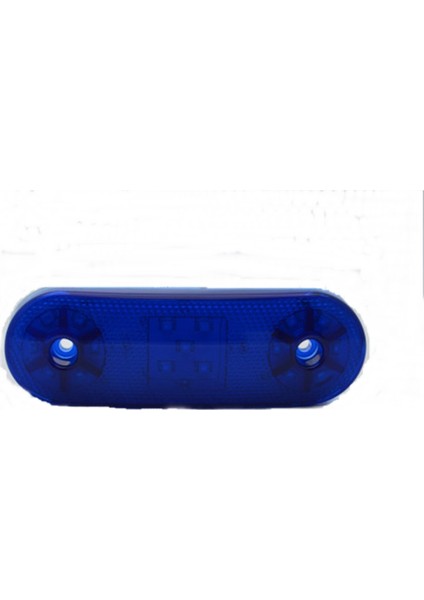 Side Marker Lamba 17'li LED 12 - 24 V Mavi 2 Adet