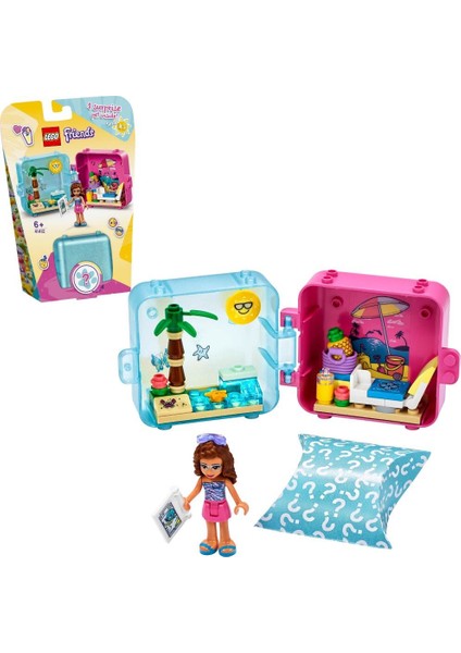 ® Friends Olivia#nın Yaz Oyun Küpü 41412 (48 Parça), LEGO® Friends#ten Yeni Taşınabilir Oyuncak, 6 Yaşındaki Çocuklar için İdeal Hediyedir