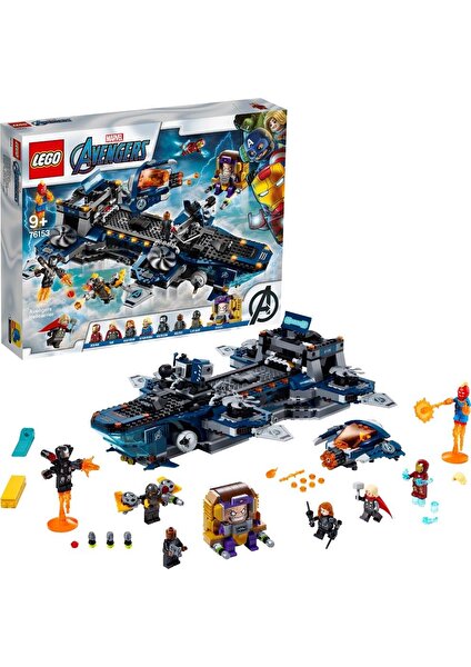 LEGO® Marvel Avengers Helikoptaşır 76153 Yapım Seti (1244 Parça)