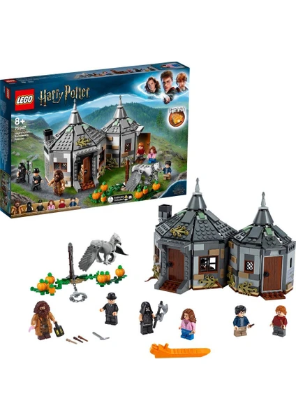 LEGO® Harry Potter# ve Azkaban# Tutsağı Hagrid#in Kulübesi: Şahgaga#nın Kurtuluşu 75947 - Koleksiyonluk Oyuncak Yapım Seti (496 Parça)