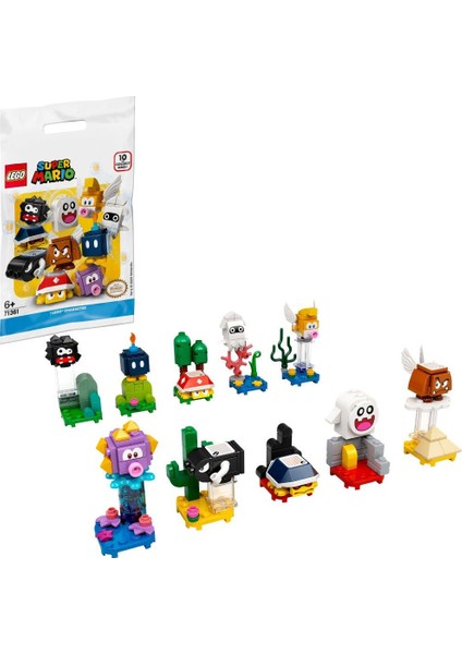 ® Super Mario# Karakter Paketleri 71361 Yapım Seti (Kapalı Paket 1 Adet Minifigür)