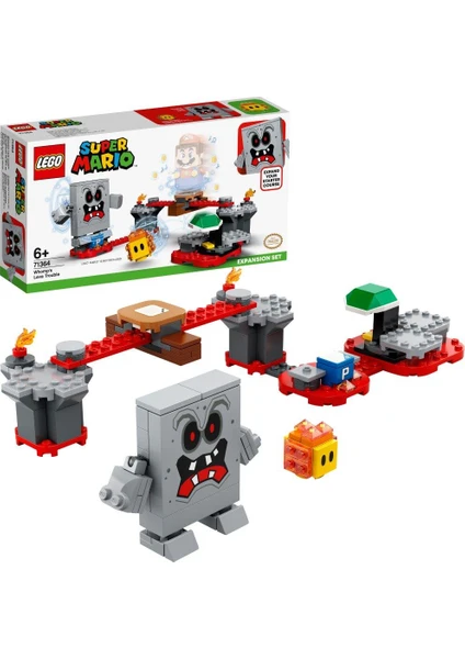 LEGO® Super Mario# 71364 Whomp#un Lav Macerası Ek Macera Seti Yapım Seti Yaratıcı Çocuklar için Koleksiyonluk  Oyuncak