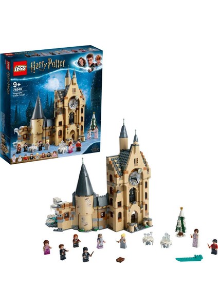 ® Harry Potter# ve Ateş Kadehi Hogwarts# Saat Kulesi 75948 Yapım Seti (922 Parça)