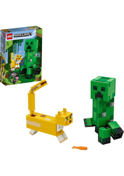 ® Minecraft# 21156 BigFig Creeper# ve Oselo