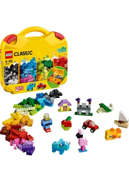 LEGO® Classic Yaratıcı Çanta 10713 - 4 Yaş ve Üzeri Çocuklar için Farklı Şekiller İçeren Yaratıcı Oyuncak Yapım Seti (213 Parça)