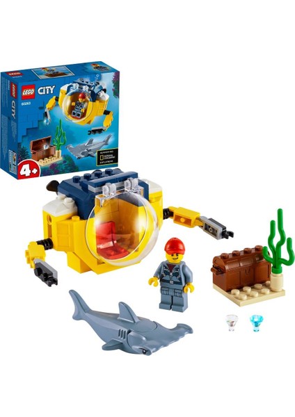 ® City Okyanus Mini Denizaltı 60263 Yapım Seti