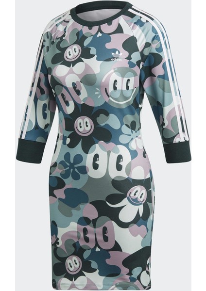 3-Stripes Kadın Yeşil Tunik Elbise DV2662 fırsatları