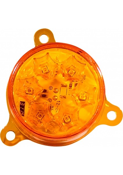 6'lı LED Şapka Tip Lamba 12 - 24 V 2 Adet