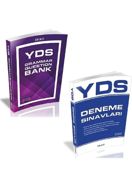 Dilko Yayıncılık YDS Grammar Question Bank + YDS Deneme Sınavları