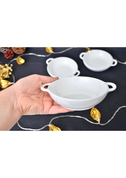 3 Lü Porselen Meze Tabağı / Küçük Boy fiyatları