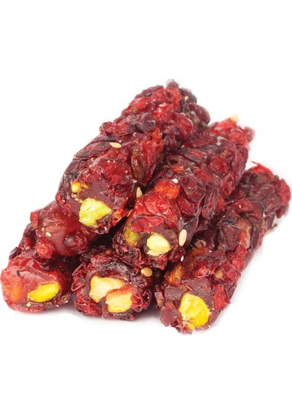 Ekşi Zereç Üzümlü Fıstıklı Narlı Parmak Lokum 500 gr