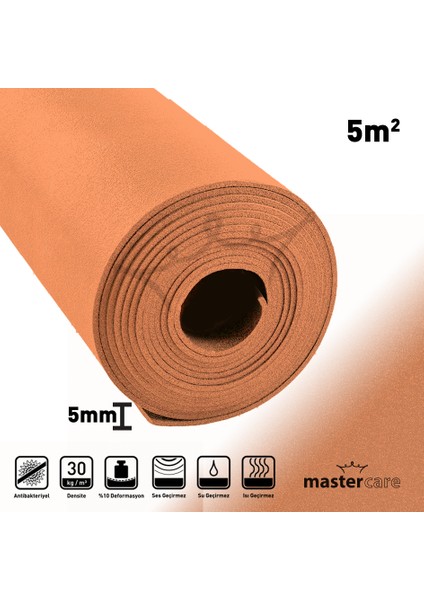 Xpe Ses Yalıtım Rulosu Izolasyon Malzemesi 5mm Kalınlığında 5 m2