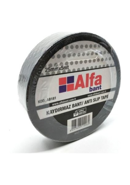 25 mm x 5 m Kaydırmaz Bant