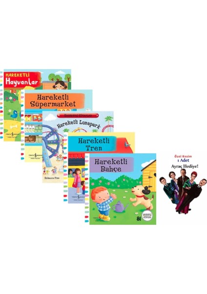 Hareketli Hayvanlar - Süpermarket - Lunapark - Tren - Bahçe + Özel Kesim Ayraç