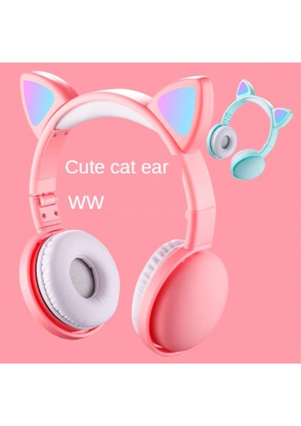 Kedi Kulak Kulaküstü Bluetooth 5.0 Kablosuz Kulaklık AL-32615