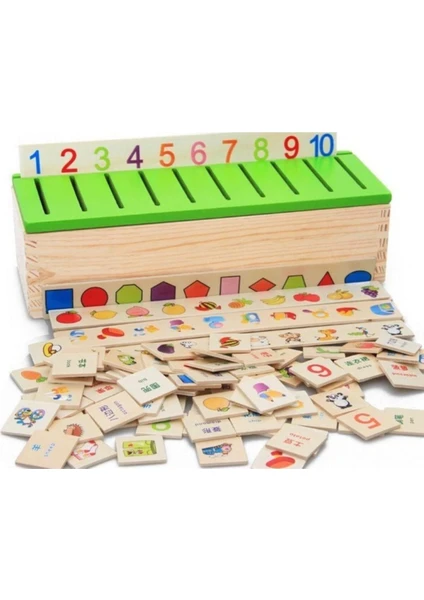 Wooden Toys Classification Box Eşleştirme Seti