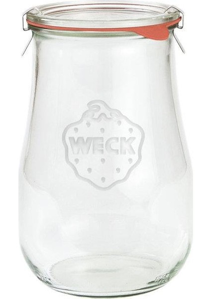 1750 ml Cam Kavanoz Lale Serisi