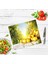 Dekoratif Cam Kesme Tahtası Limon Sepeti 30 x 40 cm | Cam Kesme Tablası 2