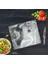 Dekoratif Cam Kesme Tahtası Gri Altın Mermer 30 x 40 cm | Cam Kesme Tablası 1