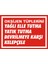 Oksijen Tüplerini Yağlı Elle Tutma Yatık Tutma Devrilmeye Karşı Kelepçele 2.6 mm PVC Uyarı Levhası 25 x 35 cm 1