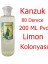 80 Derece Limon Kolonyası Kolonya 5 lt + 200 ml Dökme + 170 ml Sprey + Huni 3