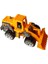 Metal İş Makinaları 5'li Set Oyuncak Dozer + Kamyon + Forklift + Silindir + Kepçe 5