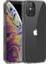 Apple iPhone 12 Pro Kılıf Coss Şeffaf Sert Kapak + Nano Glass Renksiz 3