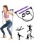 Portable Pilates Studio Jimnastik Lastiği Egzersiz Çubuğu Yoga Plates Spor Kondisyon Direnç Aerobik 2