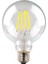 G95 Filament Edison Tip Rustik LED Ampul 6 Watt E27 Beyaz Işık 1