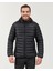 M Essential Hooded Jacket Siyah Erkek Mont S202063-001 1