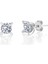 1.50 Karat Effective Diamond Markiz Esinti Tektaş Gümüş Küpe 1