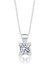 0.75 Karat Effective Diamond Benzersiz Zerafet Gümüş Kolye 1