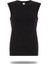 Kadın Pamuklu Kolsuz Likralı Sıfır Yaka Body T-Shirt 2