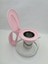 1250 ml Çelik Süzgeçli Cam Demlik- Pembe 2
