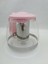 1250 ml Çelik Süzgeçli Cam Demlik- Pembe 3
