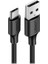 USB Type-C Şarj ve Data Kablosu Siyah 1 Metre 1