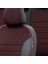 BMW 1 Serisi 2011-2019 F20 Özel Üretim Koltuk Kılıfı Paris Design Kırmızı - Siyah 3