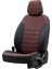 BMW X3 2003-2010 E83 Özel Üretim Koltuk Kılıfı İstanbul Design Bordo - Siyah 2