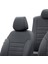 BMW X3 2003-2010 E83 Özel Üretim Koltuk Kılıfı New York Design Siyah 4