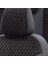 Chevrolet Rezzo 2004-2008 Özel Üretim Koltuk Kılıfı Amsterdam Design Tay Tüyü Siyah 5