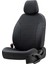 Citroen C3 2002-2009 Özel Üretim Koltuk Kılıfı Amsterdam Design Deri Siyah 2