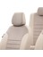 Citroen C3 2009-2016 Özel Üretim Koltuk Kılıfı London Design Bej 4