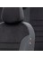 Citroen C-Elysee 2012-2017 Özel Üretim Koltuk Kılıfı London Design Siyah 3