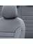Citroen C3 2016-Sonrası Özel Üretim Koltuk Kılıfı İstanbul Design Füme 3