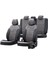 Daihatsu Terios 2007-2011 Özel Üretim Koltuk Kılıfı Milano Design Füme - Siyah 1