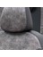Daihatsu Terios 2007-2011 Özel Üretim Koltuk Kılıfı Milano Design Füme - Siyah 5