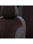 Daihatsu Materia 2007-2010 Özel Üretim Koltuk Kılıfı Amsterdam Design Tay Tüyü Siyah - Kırmızı 3