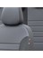 Fiat Doblo 2010-2015 5 Kişi Özel Üretim Koltuk Kılıfı İstanbul Design Füme - Siyah 3