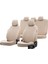 Ford Fusion 2003-2011 Özel Üretim Koltuk Kılıfı Amsterdam Design Deri Bej 1